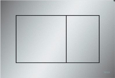 TECEnow WC-Betätigungsplatte für Zweimengentechnik chrom matt