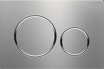 Geberit Betätigungsplatte Sigma20 f 2-Mengen-Ausl. ES gebürstet / poliert