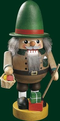 Nussknacker Spielzeughändler Höhe= 21cm NEU Weihnachten Seiffen Nutcracker Nüsse