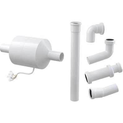 alcadrain P128 Ventilator für Vorwandinstallationssystem mit Entlüftungsvorbereitung