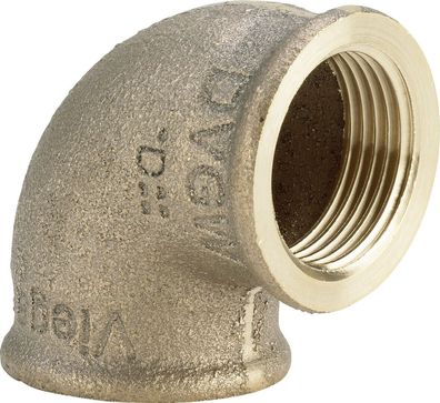 Winkel Rotguss 90Grad IG 11/2 Viega