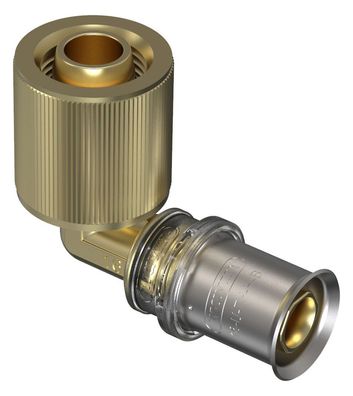 Wavin Tigris M5 Spülkastenanschluss- winkel, 16mm x 1/2