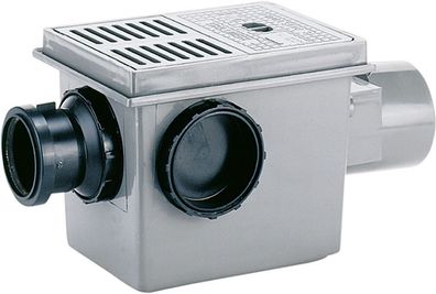 Dallmer Rückstau-Kellerablauf Ballstau 110/3, DN100, mit Zulauf DN70