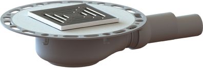 Dallmer Bodenablauf TistoPlan DN 40/50 K 12, 120x120mm