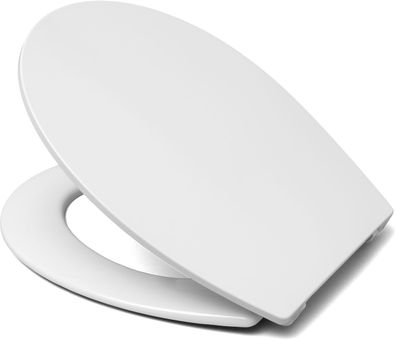 Hamberger O100 WC-Sitz weiß mit Edelstahlscharnier