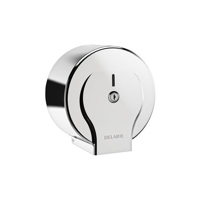 Delabie WC-Papierhalter f. Papierrolle 200m Edst. 1.4301 hgl. pol
