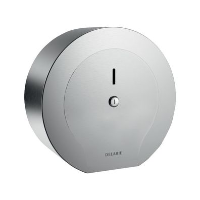 Delabie WC-Papierhalter f. Papierrolle 400 m Edst. 1.4301 satiniert