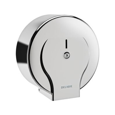Delabie WC-Papierhalter f. Papierrolle 400m Edst. 1.4301 hgl. pol