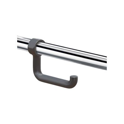 Delabie WC-Papierhalter f. Stützgriff D32-34mm Nylon grau