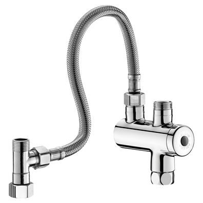 Delabie UT-Therm. PREMIX NANO 3/8" verchr. + Anschluss-Set PEX L.300