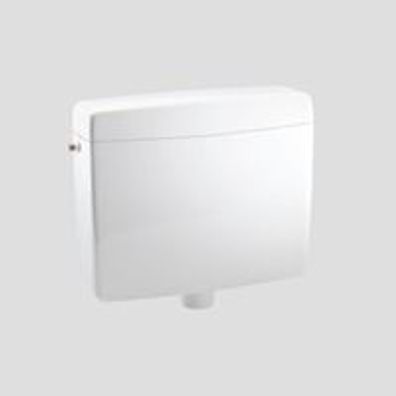 SANIT Spülkasten nova (6-9L) tiefhängend mit Eckventil weiß