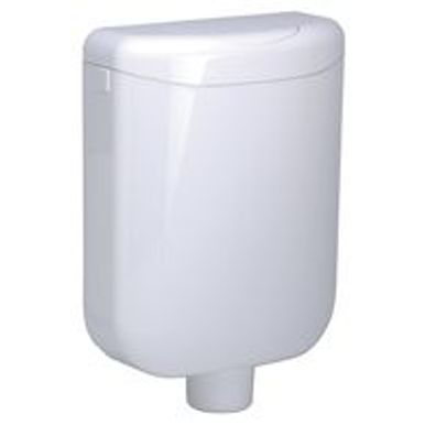 Pagette Spülkasten ecoLux, m. Start-Stop AP, Schwitzw. gedäm, ArmGr1, 6l, weiß