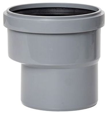 airfit Reduzieradapter Muffe DN125Spitzende 110, exzentrisch, aus PP