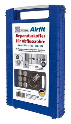 airfit Reparaturkofferfür angebohrte Abwasserrohre