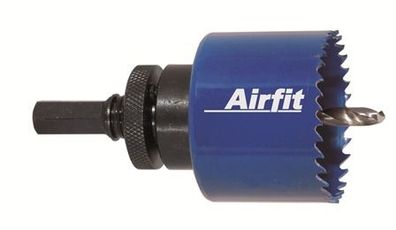 airfit Kreisschneider 59mm, HSS Bimetallmit Aufnahme, für Kunststoff u. Metall