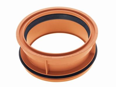 airfit PP-Abwasser-Innen-ReduzierstückDN160/125 für erdverlegte Rohre, otbraun