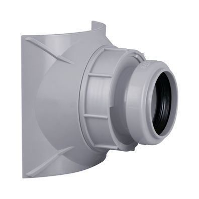 airfit Schraubabzweig DN 125/40grau , Z-42.1-603