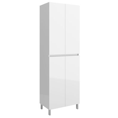 Hochschrank 4 Türen Infinity WHITE GLOSS 600 x 1810 x 240 mm