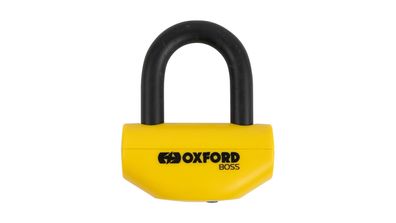 OXFORD Bremsscheibenschloss "Boss" Schli gelb / schwarz