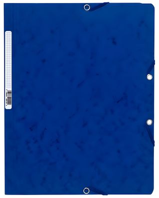 Eckspannmap A4+ mE Cspan 400g bl