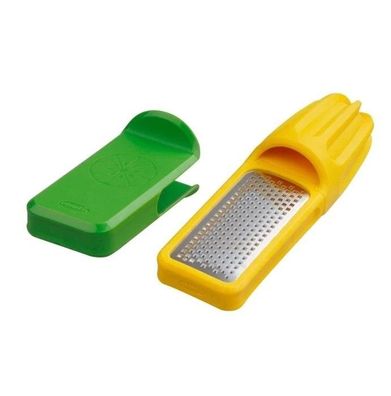 Chefn Vibe Zitronenpresse 2in1 Zitronen Presse Zitronenreibe Reibe Gelb Grün