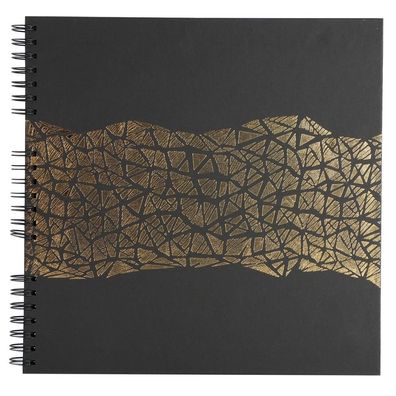 Spiralalbum 60s sw 32x32cm Aramy