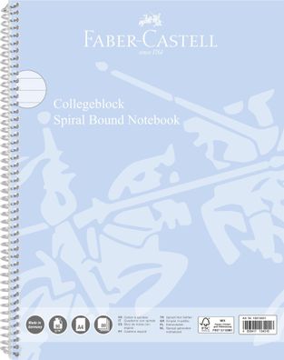 Faber Castell Collegeblock A4 80 Blatt Lin. 27 90g/m²