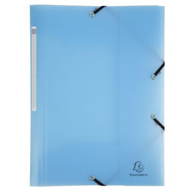 Sammelm 3Kl PP A4 Chrom Pastel Blau