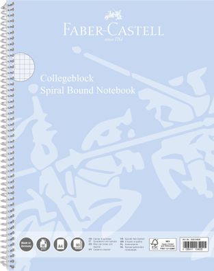 Faber Castell Collegeblock A4 80 Blatt Lin. 28 90g/m²