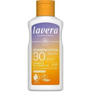 Lavera Naturkosmetik - Sensitiv Sonnenlotion LSF 30 - 100 ml