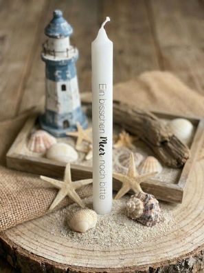 Maritime Stabkerze verschiedene-Botschaften