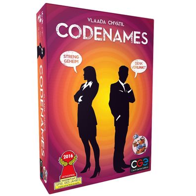 Czech Games Codenames Spiel des Jahres 2016 Kartenspiel Vlaada Chvatil