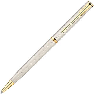 Parker Insignia Kugelschreiber Perlmutt-Silber