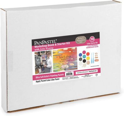 PanPastel 10 - Julia Woning mit Buch, Werkzeugen und Palettenablage