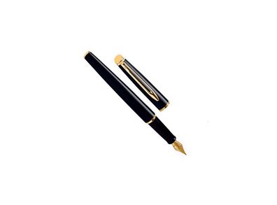 Waterman Hemisphere Füllfederhalter Lackschwarz G.C