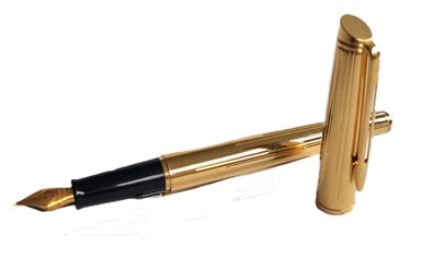 Waterman Füllfederhalter Hemisphere Gold CT, Feder M