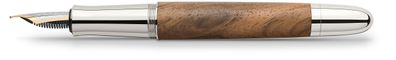 Graf von Faber Castell Füllfederhalter Magnum Walnußholz 18 kt Goldfeder