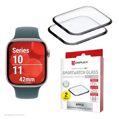 Displex Glass FC Apple Series 10/11, 42mm