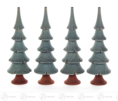 Baum Massivholzbäume grün H=ca 11 cm NEU Erzgebirge Holzbaum Weihnachtsbaum