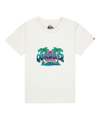 Quiksilver Kids T-Shirt Palm Horizon snow white