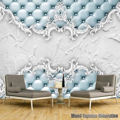 Wandtapete Wohnzimmer Stuck Ornament Wandbild Luxus Wandtapete 9446