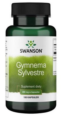 Swanson Gymnema Sylvestre 400mg - 2 x 100 Kapseln