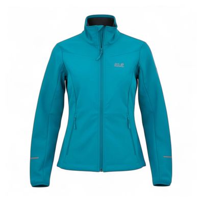 Jack Wolfskin Delta Tour Jacke Damen Softshell Windjacke Sportjacke 1306591-1221