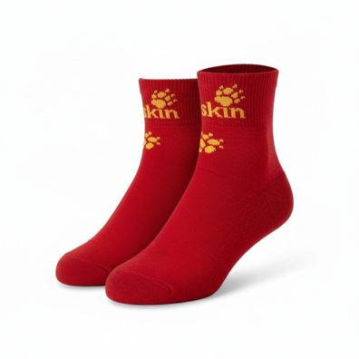 Jack Wolfskin Kids 2x Casual Mid Cut Socken Kurzschaft Sneaker 1904421-2210
