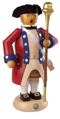 Räucherfigur Räuchermann Tambourmajor Virginia State Garrison Regiment