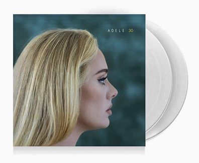 ADELE = 30 = 2 VINYL LP ALBUM CLEAR = POP NEO SOUL BALLAD PIANO BLUES