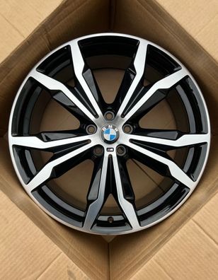 1x Original BMW X1 F48 X2 F39 20 Zoll Doppelspeiche M716 Alufelge 8008622 8,0J ET50
