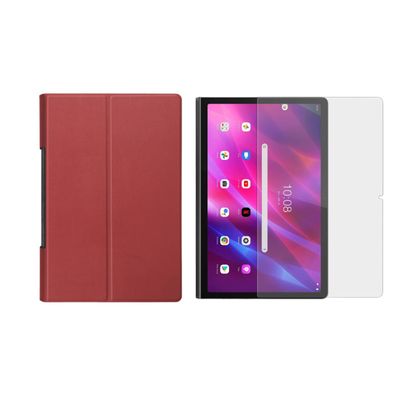 2in1 Set für Lenovo Yoga Tab 11 YT-J706F 2021 11 Zoll Schutzhülle + Schutzglas