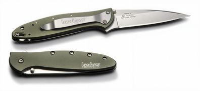 Kershaw Leek Olive Drab 1660OL Taschenmesser Klappmesser Einhandmesser Messer