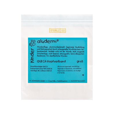 aluderm Kinder Quickkopfverband klein 6 cm
